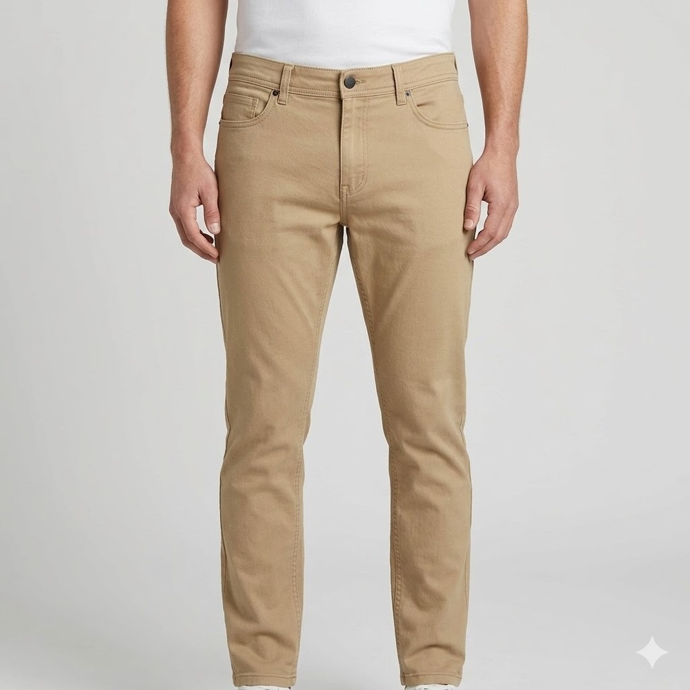 Scott James‎ England Strive for Authenticity Slim Fit Pants W34/L30 Tan EUC